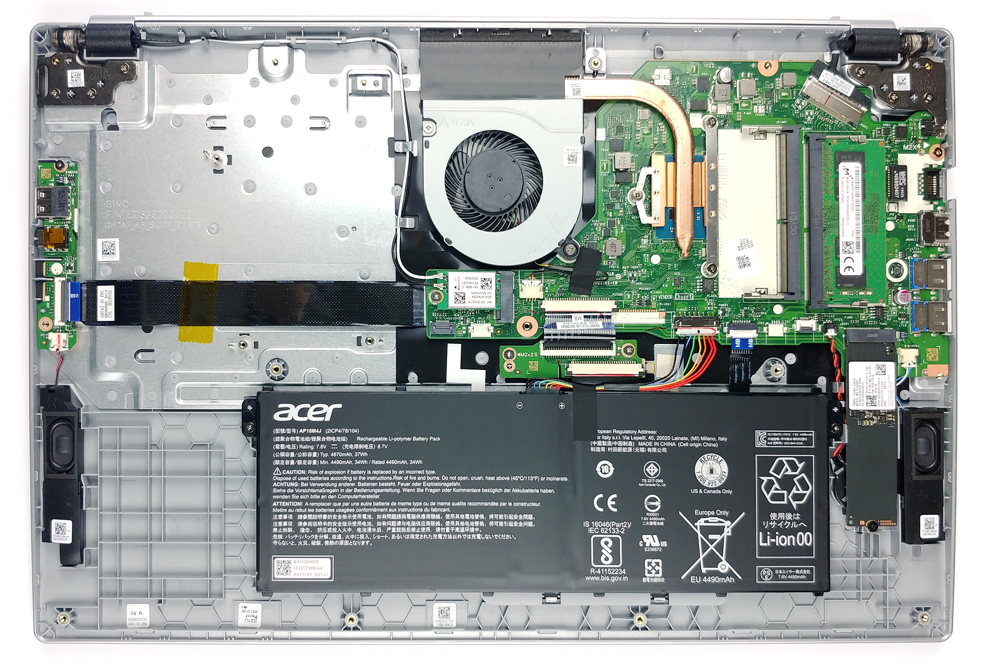 How to replace and fix ACER A317-33 A317-53 A517-52 GH7AT LED DC02003RP00 LCD Cable (Acer Aspire 3 (A317-33))